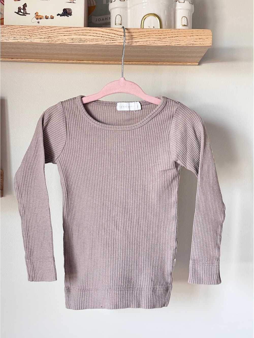 Jamie Kay Organic Cotton Modal Marina Long Sleeve Top Sz 1Y